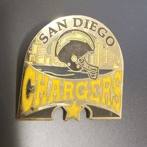 San Diego Chargers Gold and Yellow Pin